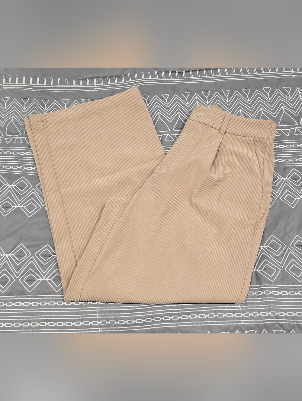 Varley Floris Wide Leg 29.5 Corduroy Pants Size Medium